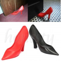 2 Color Unique High Heel Shoe Door Stop Stopper Wedge Floor Doorstop Holder Home   252794134178